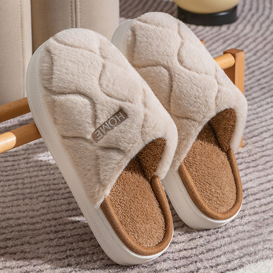 Plush Slippers Winter